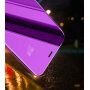 Zrkadlový pokovený kryt pre Samsung Galaxy A6 (2018) - strieborný