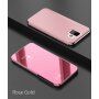 Zrkadlový pokovený kryt pre Samsung Galaxy A6 (2018) - strieborný