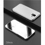 Zrkadlový pokovený kryt pre Samsung Galaxy A6 (2018) - strieborný