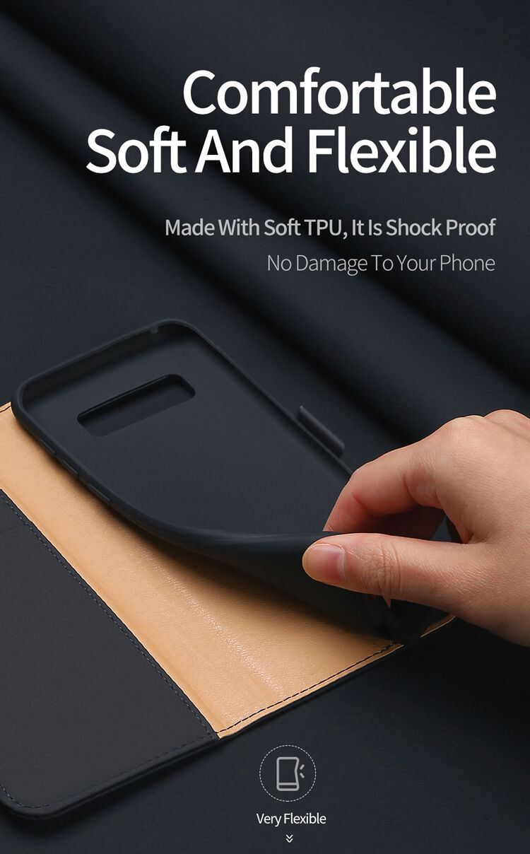Dux Ducis Wish flipové puzdro pre Samsung Galaxy Note 8 - tmavomodré