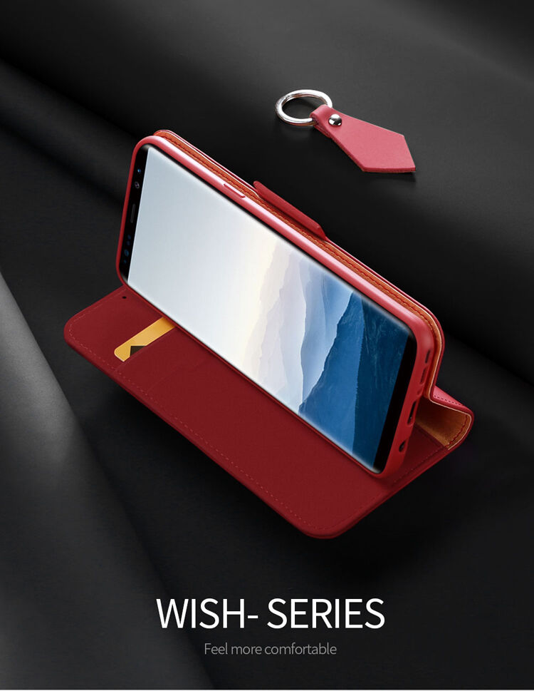 Dux Ducis Wish flipové puzdro pre Samsung Galaxy Note 8 - tmavomodré