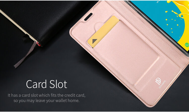 Dux Ducis Skin Pro flipové puzdro pre Samsung Galaxy J6 (2018) - zlaté