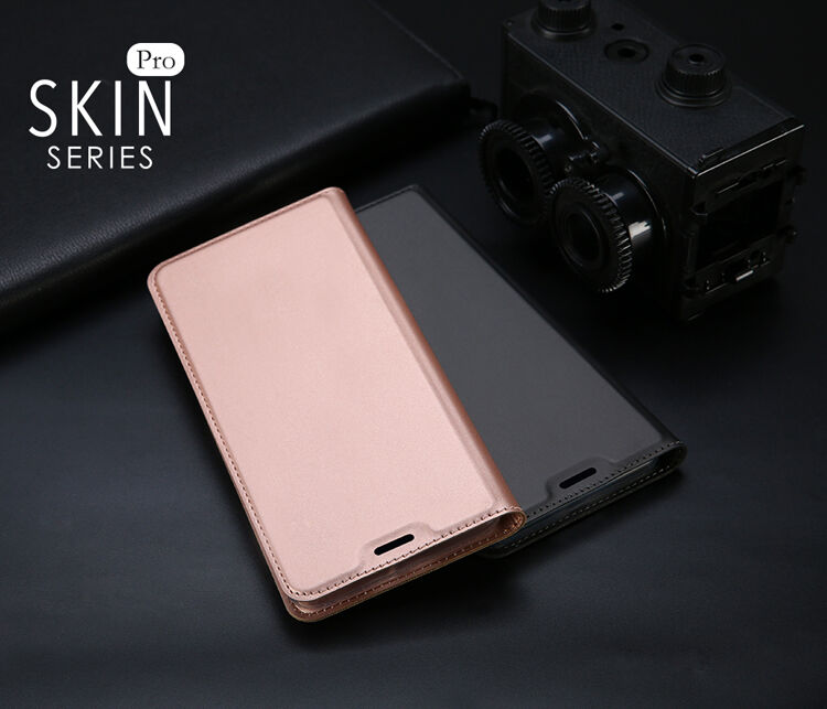 Dux Ducis Skin Pro flipové puzdro pre Samsung Galaxy J6 (2018) - zlaté