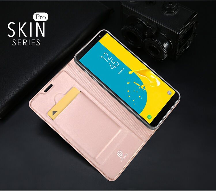 Dux Ducis Skin Pro flipové puzdro pre Samsung Galaxy J6 (2018) - zlaté