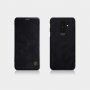 Nillkin Qin Kožené flipové puzdro pre Samsung Galaxy A6 Plus (2018) - hnedé