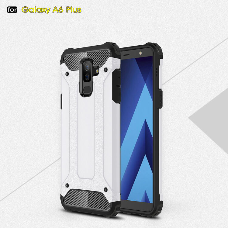 Superodolný kryt Armor pre Samsung Galaxy A6 Plus (2018) - zlatoružový