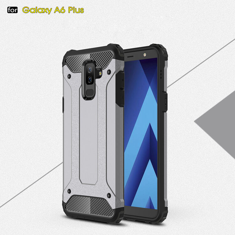 Superodolný kryt Armor pre Samsung Galaxy A6 Plus (2018) - zlatoružový