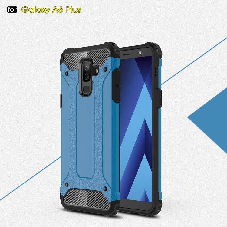 Superodolný kryt Armor pre Samsung Galaxy A6 Plus (2018) - zlatoružový