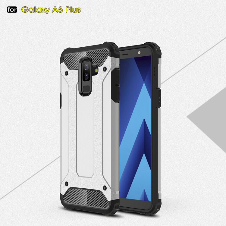 Superodolný kryt Armor pre Samsung Galaxy A6 Plus (2018) - zlatoružový