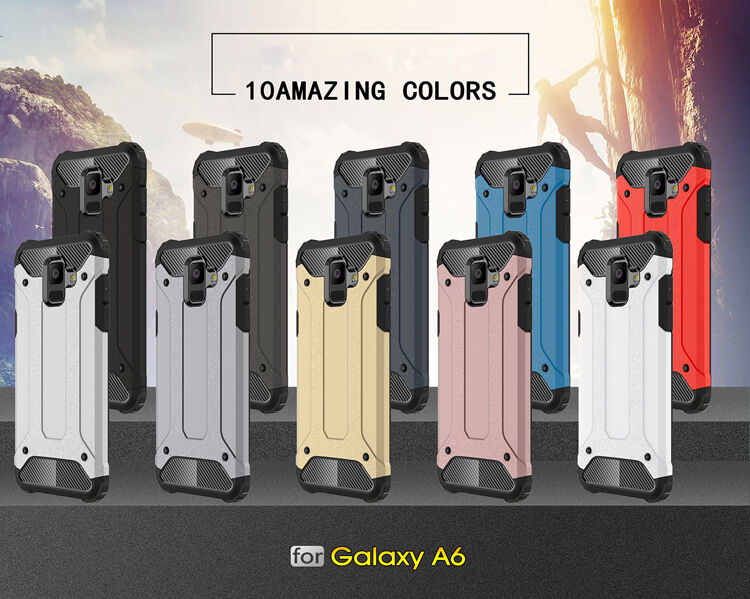 Superodolný kryt Armor pre Samsung Galaxy A6 (2018) - zlatý