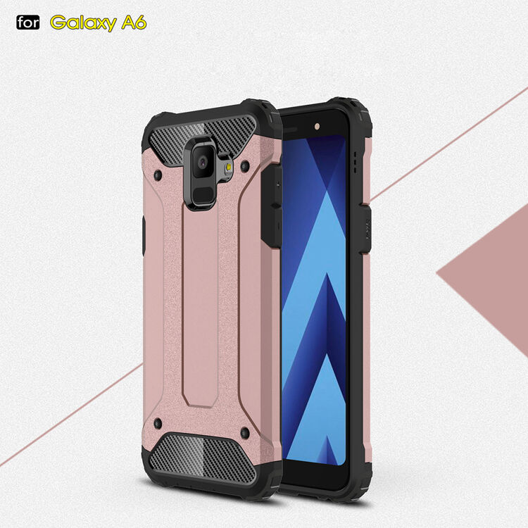 Superodolný kryt Armor pre Samsung Galaxy A6 (2018) - zlatý