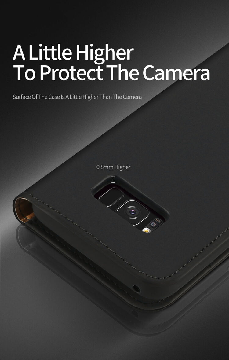 Dux Ducis Wish flipové puzdro pre Samsung Galaxy S8 - červené
