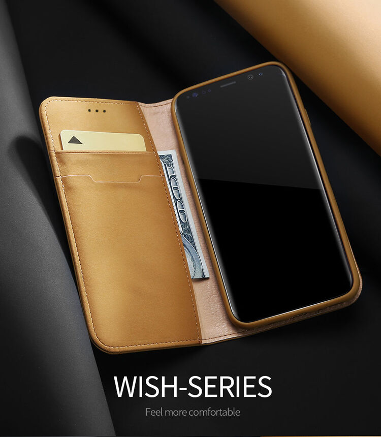 Dux Ducis Wish flipové puzdro pre Samsung Galaxy S8 - červené