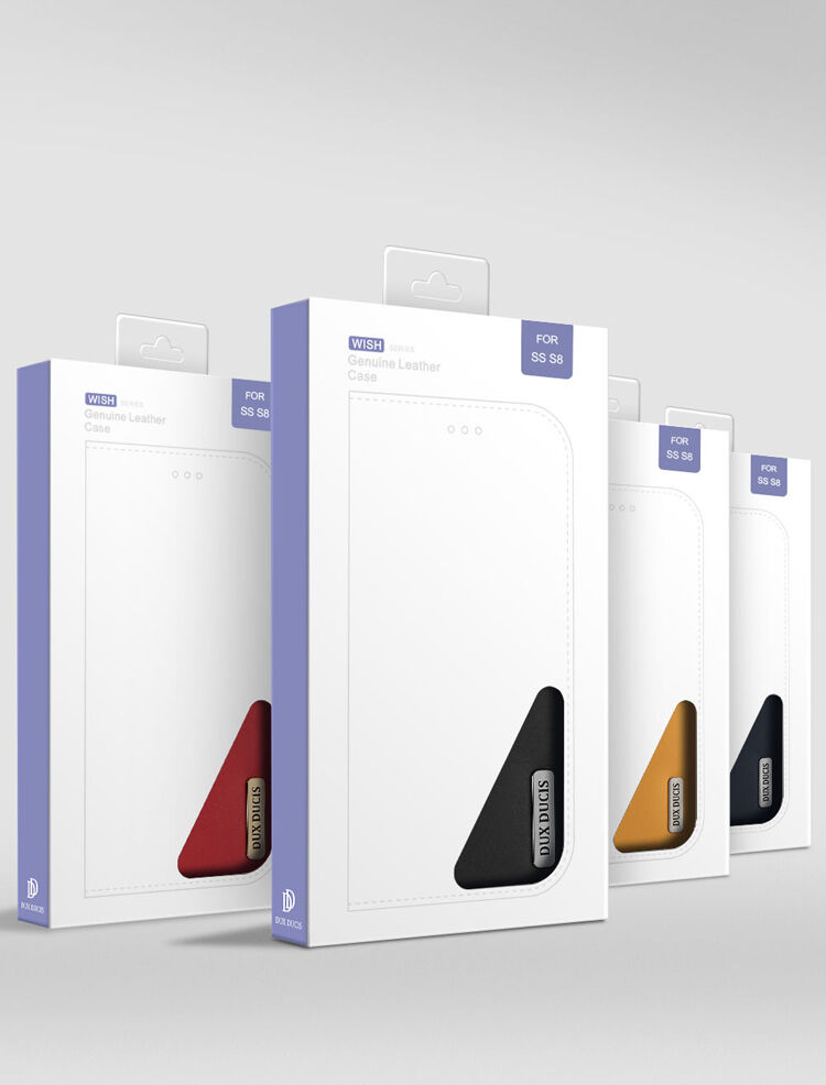 Dux Ducis Wish flipové puzdro pre Samsung Galaxy S8 - červené Dux Ducis Wish flipové puzdro pre Samsung Galaxy S8 - červené
