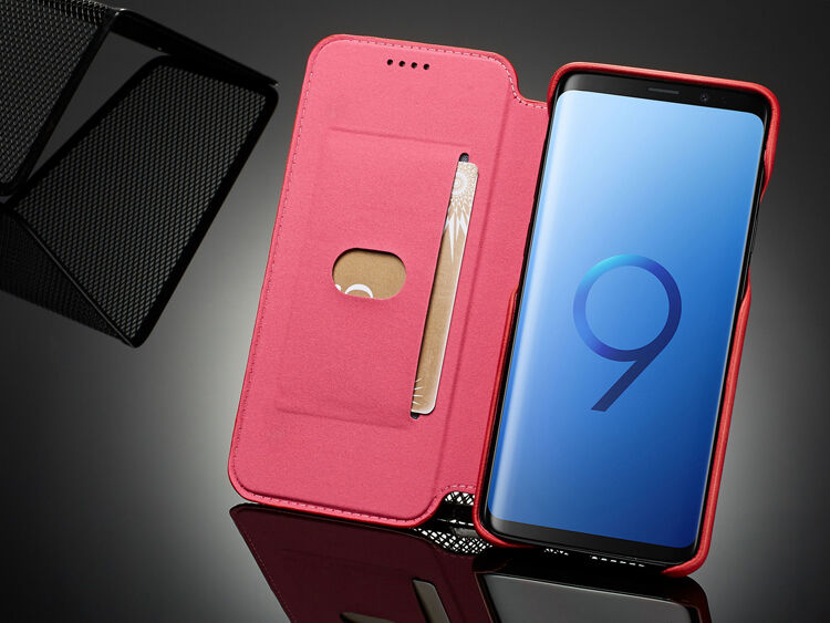 LC.Imeeke flipové puzdro pre Samsung Galaxy S9 Plus - čierne