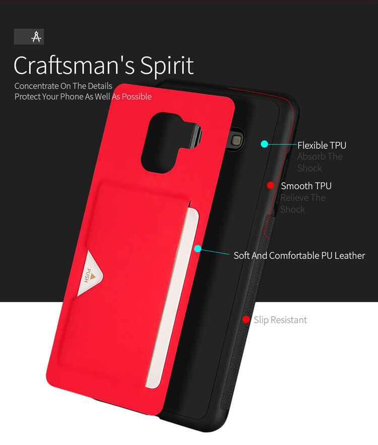 Dux Ducis Pocard kožený kryt pre Samsung Galaxy A8 (2018) - biely