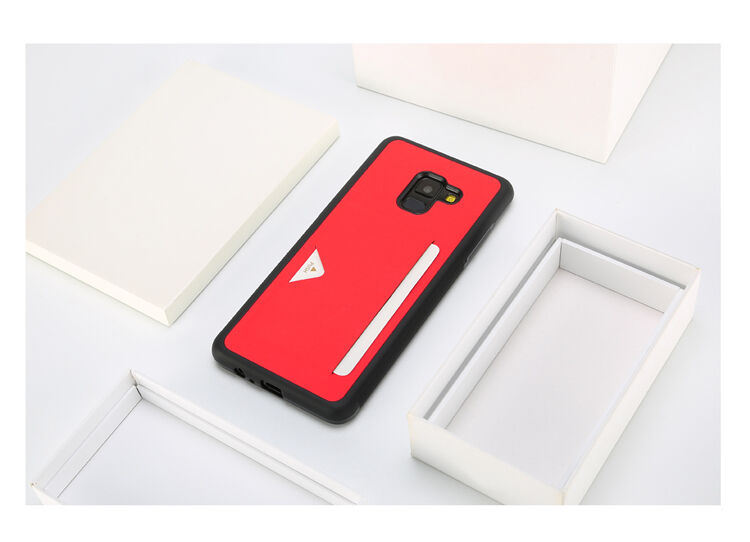 Dux Ducis Pocard kožený kryt pre Samsung Galaxy A8 (2018) - biely