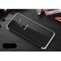 Sulada Plastový číry kryt s rámčekom pre Samsung Galaxy S9 - čierny