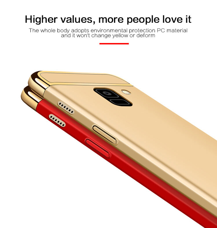 Mofi Plastový kryt pre Samsung Galaxy A8 (2018) - modrý