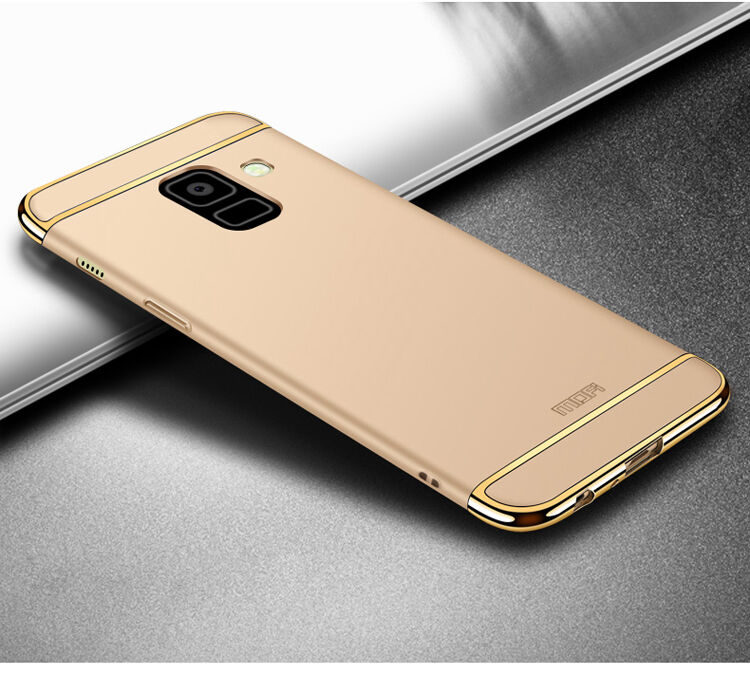 Mofi Plastový kryt pre Samsung Galaxy A8 (2018) - modrý