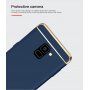 Mofi Plastový kryt pre Samsung Galaxy A8 (2018) - strieborný
