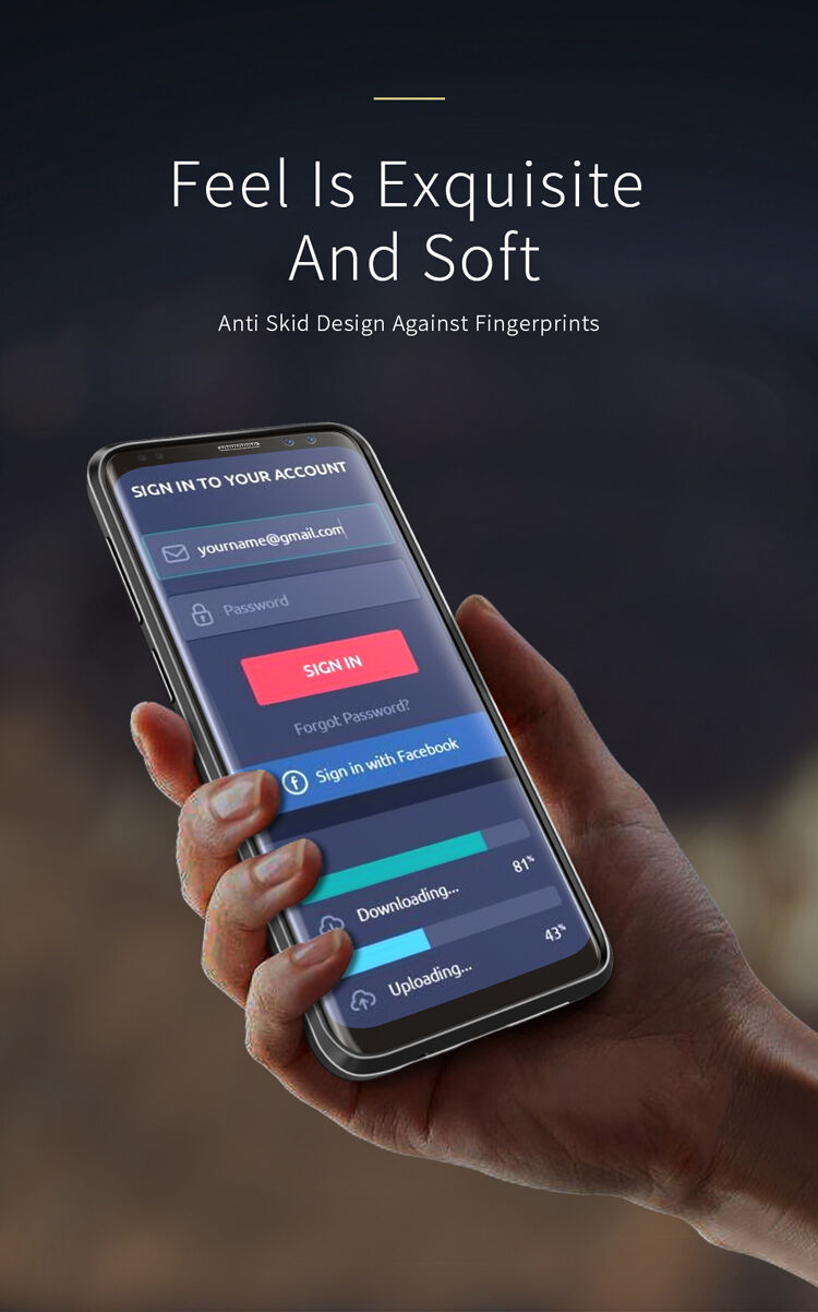 Dux Ducis S plastový kryt pre Samsung Galaxy S9 - tmavomodrý