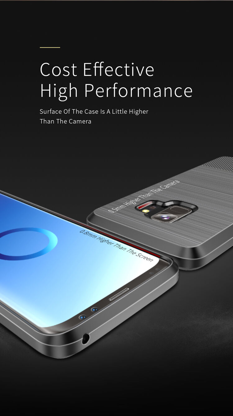 Dux Ducis S plastový kryt pre Samsung Galaxy S9 - tmavomodrý