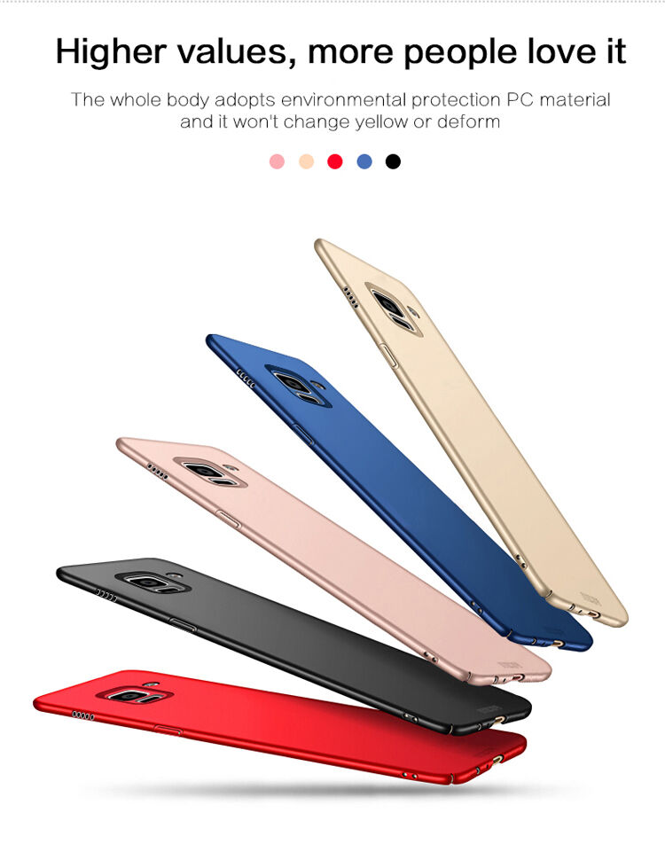 Mofi Shield Plastový kryt pre Samsung Galaxy A8 (2018) - čierny