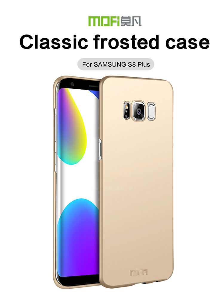 Mofi Plastový kryt Frosted pre Samsung Galaxy S8 Plus - čierny