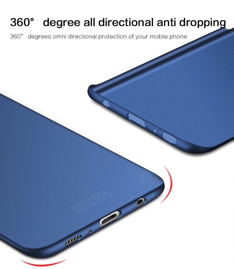 Mofi Plastový kryt Frosted pre Samsung Galaxy S8 Plus - čierny
