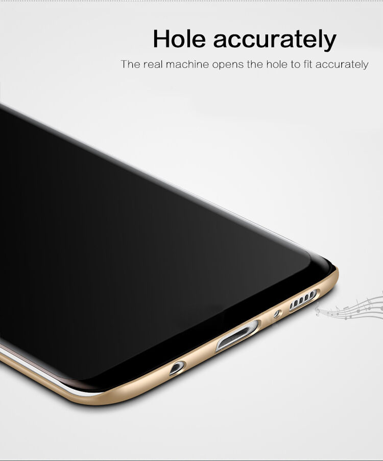 Mofi Plastový kryt Frosted pre Samsung Galaxy S8 Plus - čierny