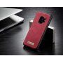 Caseme 2v1 peňaženkové puzdro pre Samsung Galaxy S9 - červené