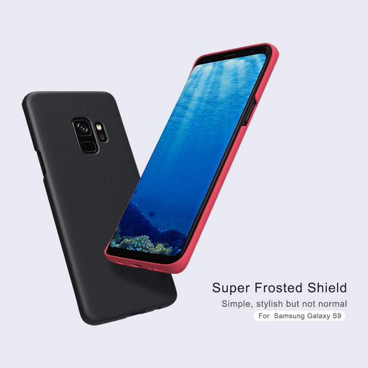 Nillkin Super Frosted kryt pre Samsung Galaxy S9 - čierny