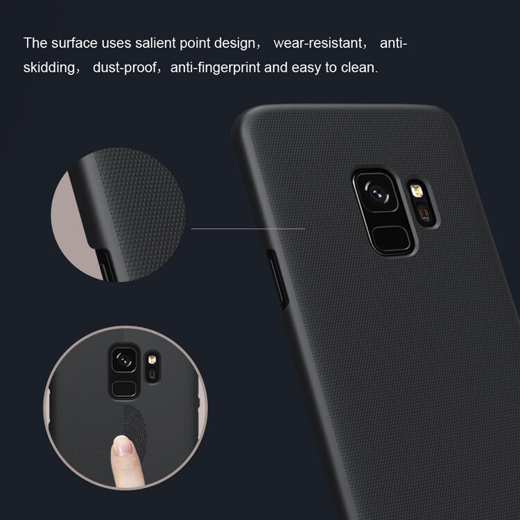 Nillkin Super Frosted kryt pre Samsung Galaxy S9 - čierny