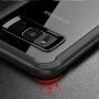 Nárazuvzdorný plastový kryt pre Samsung Galaxy S8 Plus - sivý