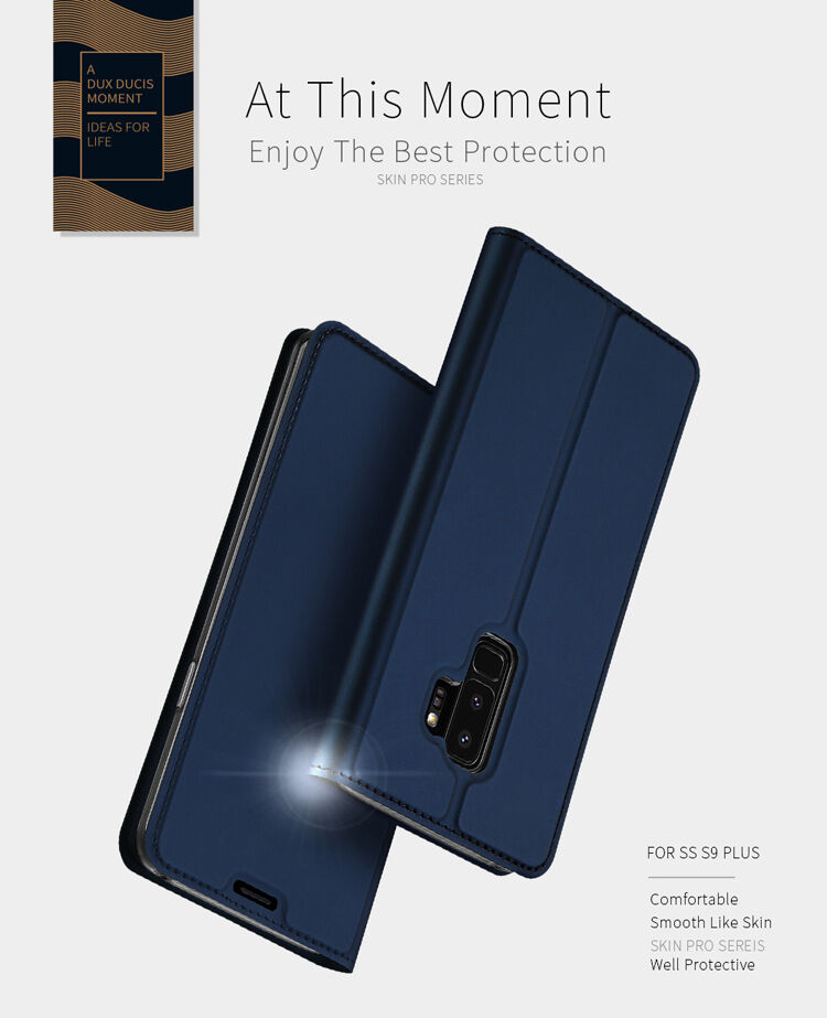 Dux Ducis Skin Pro flipové puzdro pre Samsung Galaxy S9 Plus - sivé