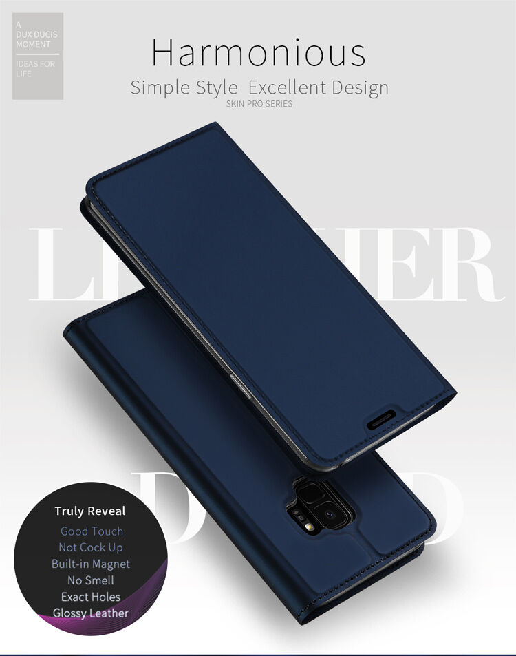 Dux Ducis Skin Pro flipové puzdro pre Samsung Galaxy S9 - sivé