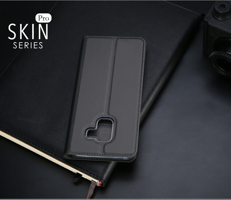 Dux Ducis Skin Pro flipové puzdro pre Samsung Galaxy A8 (2018) - zlaté