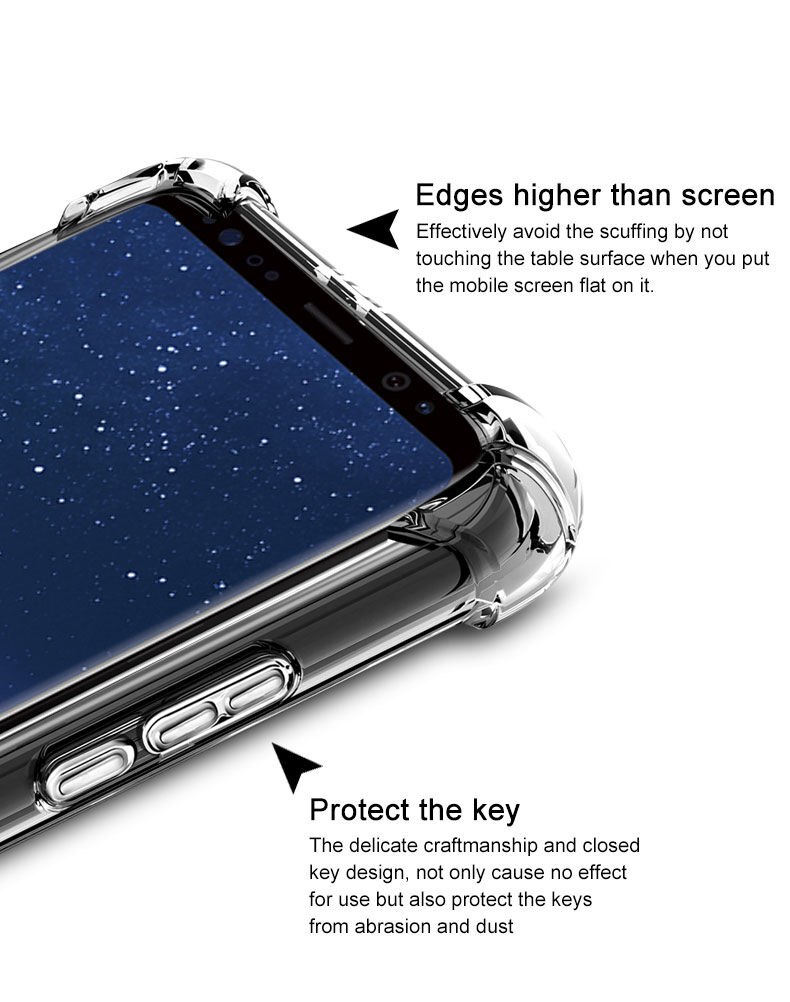 Imak Silky plastový kryt pre Samsung Galaxy A8 (2018) - transparentný