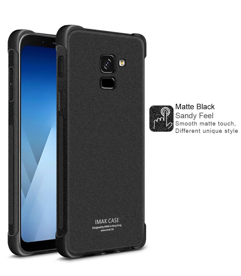 Imak Silky plastový kryt pre Samsung Galaxy A8 (2018) - transparentný