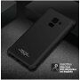 Imak Silky plastový kryt pre Samsung Galaxy A8 Plus (2018) - čierny