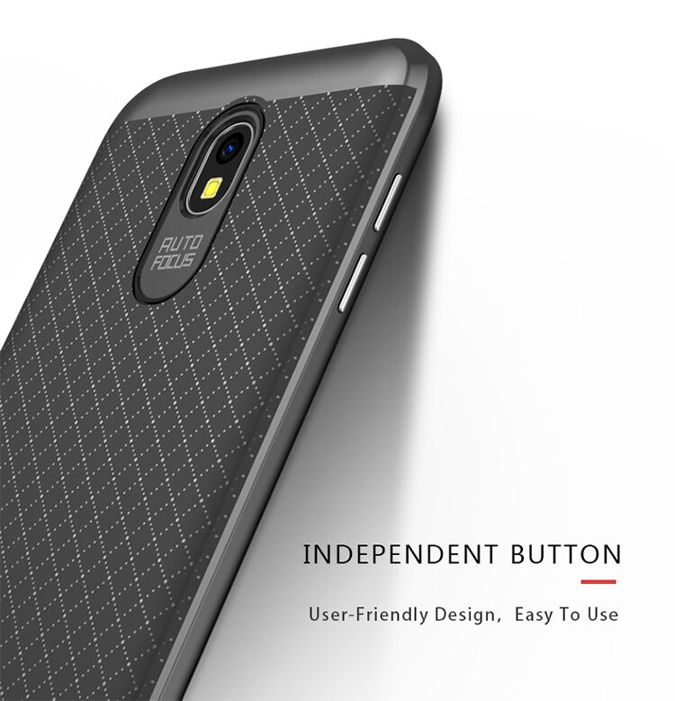 Ipaky plastový kryt s rámčekom pre Samsung Galaxy J5 (2017) - čiernosivý
