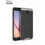 Ipaky plastový kryt s rámčekom pre Samsung Galaxy J5 (2017) - čiernosivý