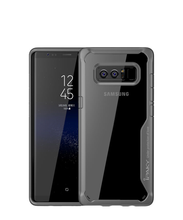 Ipaky plastový kryt s rámčekom pre Samsung Galaxy Note 8 - čierny Ipaky plastový kryt s rámčekom pre Samsung Galaxy Note 8 - čierny