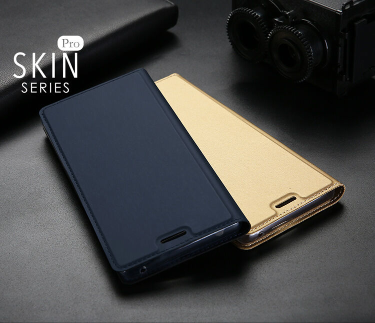 Dux Ducis Skin Pro flipové puzdro pre Samsung Galaxy Note 8 - tmavomodré