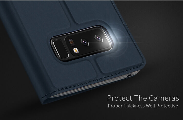 Dux Ducis Skin Pro flipové puzdro pre Samsung Galaxy Note 8 - sivé