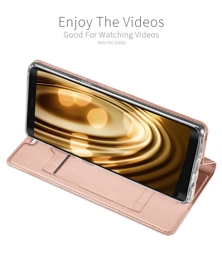 Dux Ducis Skin Pro flipové puzdro pre Samsung Galaxy Note 8 - sivé