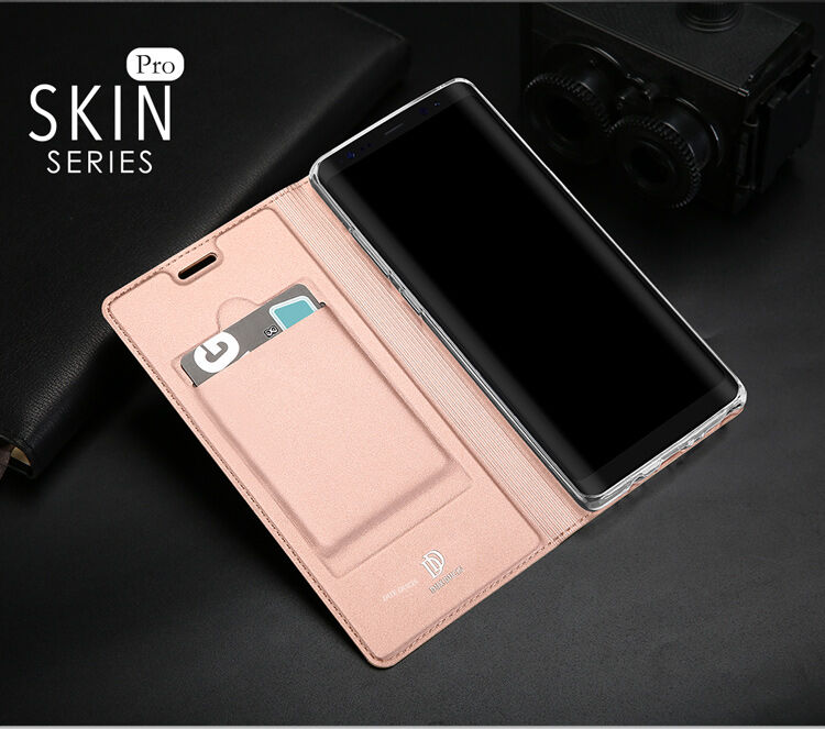 Dux Ducis Skin Pro flipové puzdro pre Samsung Galaxy Note 8 - sivé