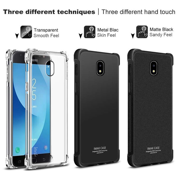 Imak Silky plastový kryt pre Samsung Galaxy J5 (2017) - čierny