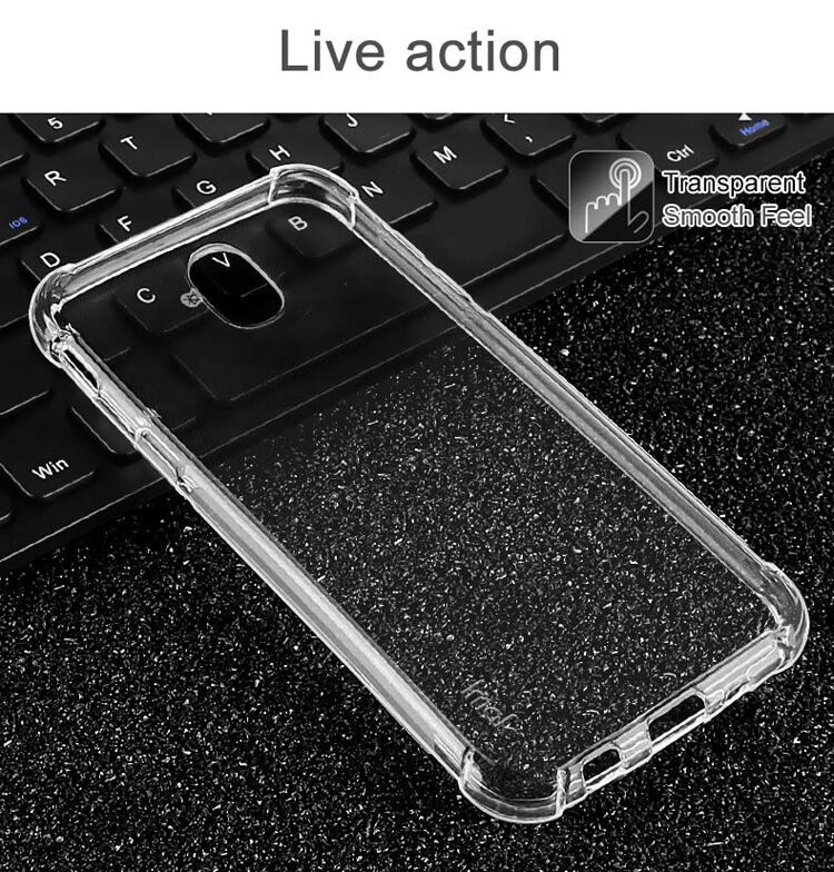 Imak Silky plastový kryt pre Samsung Galaxy J5 (2017) - čierny